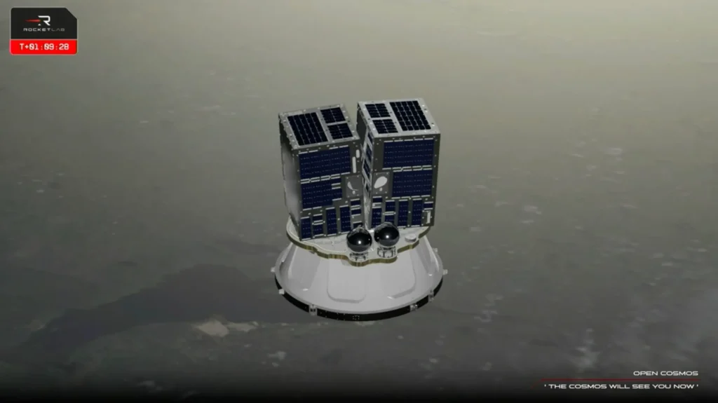 First two ConnectedCosmos satellites on Rocket Lab Electron